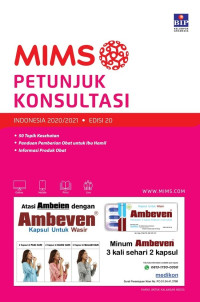 Image of MIMS petunjuk konsultasi Indonesia 2020/2021 edisi 20