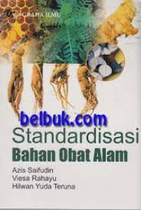 Image of Standardisasi bahan obat alam