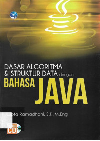 Image of Dasr Algoritma & Struktur Data Dengan Bahasa Java