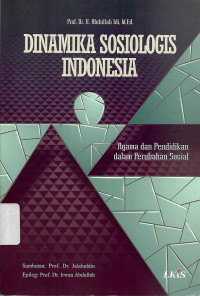 Image of Dinamika sosiologis Indonesia