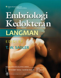 Image of Embriologi Kedokteran Langman edisi 12