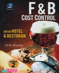 Image of F & B Cost Control Untuk Hotel & Restoran