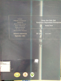 Image of Islam dan Hak-hak Kesehatan Reproduksi Perempuan : Modul Siswi