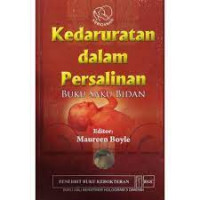 Image of KEDARURATAN dalam PERSALINAN buku saku bidan