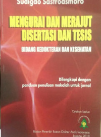 Image of Mengurai dan Merajut Disertasi dan Tesis