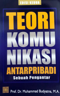 Image of TEORI KOMUNIKAI ANTAR PRIBADI