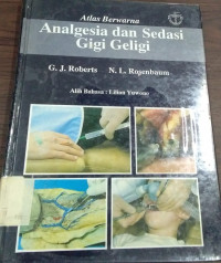 Image of Atlas Berwarna Analgesia Dan Sedasi Gigi Eeligi = A Colour Atlas Of Dental Analgesia & Sedation (MKB). (text book)