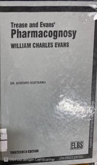 Image of Trease and Evans Pharmacognosy