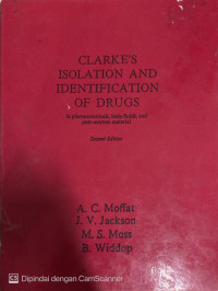 Image of Clarke's Isolations And Identifications Of Drugs