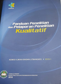 Image of Panduan Penelitian dan Pelaporan Penelitian Kualitatif