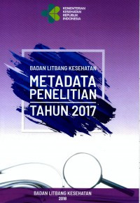 Image of METADATA PENELITIAN BADAN LITBANGKES