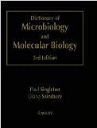 Image of Dictionary of microbiology
