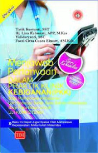Image of Menjawab pertanyaan dalam praktek klinik kebidanan (pkk)