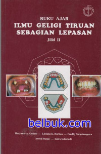 Image of Buku ajar ilmu geligi tiruan sebagian lepasan jilid II