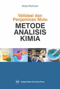 Image of Validasi dan Penjaminan Mutu dan Metode Analisis Kimia