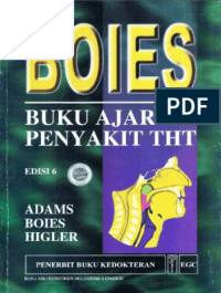 Image of Boies:Buku Ajar Penyakit Tht