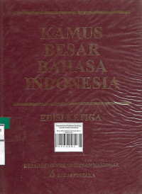 Image of Kamus Besar Bahasa Indonesia Edisi 3