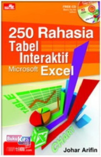Image of 250 rahasia tabel interaktif microsoft excel