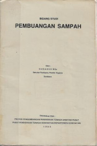 Image of Bidang Studi Pembuangan Sampah