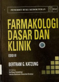 Image of Farmakologi dasar dan klinik edisi VI jilid 1 (foto kopi)