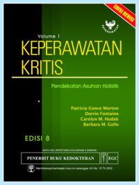 Image of Keperawatan Kritis : Pendekatan Asuhan Holistik Volume 2