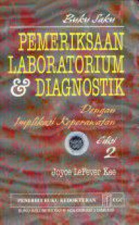 Image of Buku Saku PEMERIKSAAN LABORATORIUM & DIAGNOSTIK dengan implikasi keperawatan