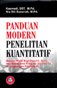 Image of Panduan Modern Penelitian Kuantitatif