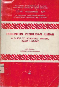 Image of Penuntun Penulisan Ilmiah : A Guide To Scientific Writting