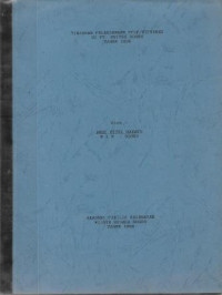 Image of Tinjauan Pelaksanaan PPLF/Hyperkes di PT UNITEX Bogor Tahun 1996