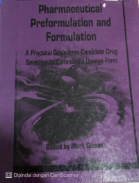 Image of Pharmaceutical Preformulation and Formulation