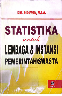 Image of Statistika untuk lembaga & Instansi Pemerintah/swasta