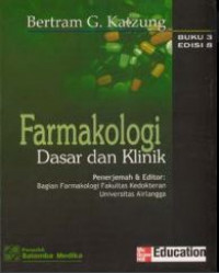 Image of Farmakologi Dasar dan Klinik : Buku 3