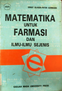 Image of Matematika Untuk Farmasi dan Ilmu-ilmu sejenis